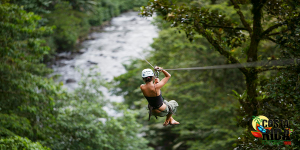 Rainforest Zip Line at Braulio Carrillo